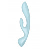 Króliczek wibrator masaż łechtaczki satisfyer blue
